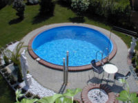 Kruhový bazén INET Milan na čiastočné alebo úplné zapustenie