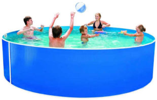 Obľúbený záhradný bazén Orlando 3,66×0,91 m vhodný na zapustenú inštaláciu