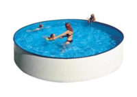 Praktický rodinný nadzemný bazén GRE Splash 2,4×0,9 m