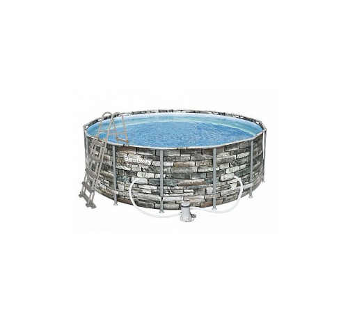 Nadzemný bazén s pevnou konštrukciou