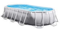 Oválny záhradný bazén s filtráciou Intex Prism Frame Oval – ideálny pre rodiny s deťmi