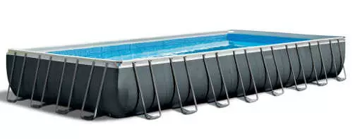 Luxusný obdĺžnikový bazén pre veľkú záhradu kvalitný piesok