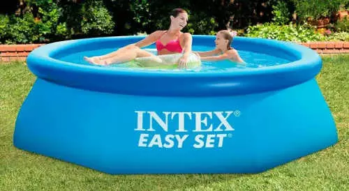 Menší nadzemný záhradný bazén Intex Easy Set 2,44 x 0,76 m