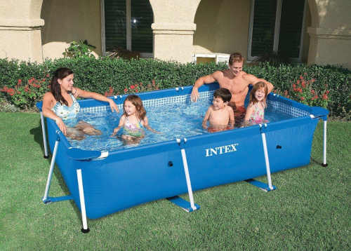 Rodinný praktický bazén s kartušovou filtrací