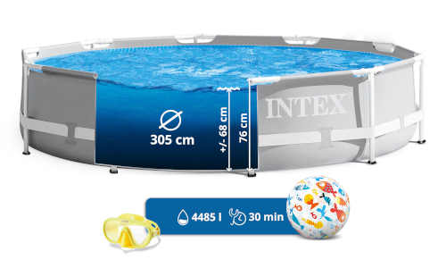 Intex kruhový nadzemný bazén