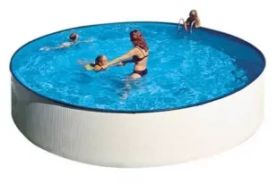 Nadzemný kovový bazén s rýchlou a jednoduchou inštaláciou GRE Splash 3,5 x 0,9 m