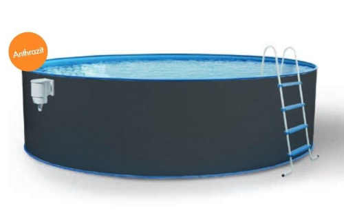 Celoročný veľký kruhový nadzemný bazén