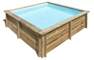 Drevený bazén GRE Nature Wood s kartušovou filtráciou