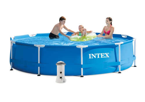 Kruhový bazén Intex s filtráciou