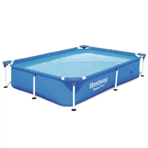 Obdĺžnikový nadzemný bazén Bestway Steel Pro