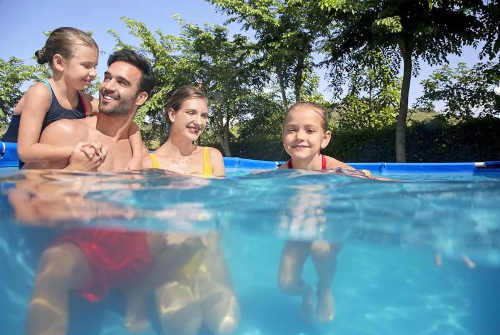 Obdĺžnikový rodinný bazén Bestway