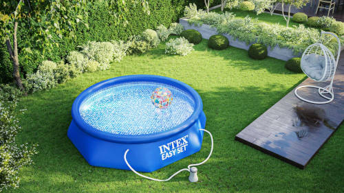 Nadzemný nafukovací bazén Intex