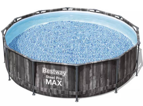 Nadzemný záhradný bazén s filtráciou Bestway 3,66 x 1,00 m imitácia dreva